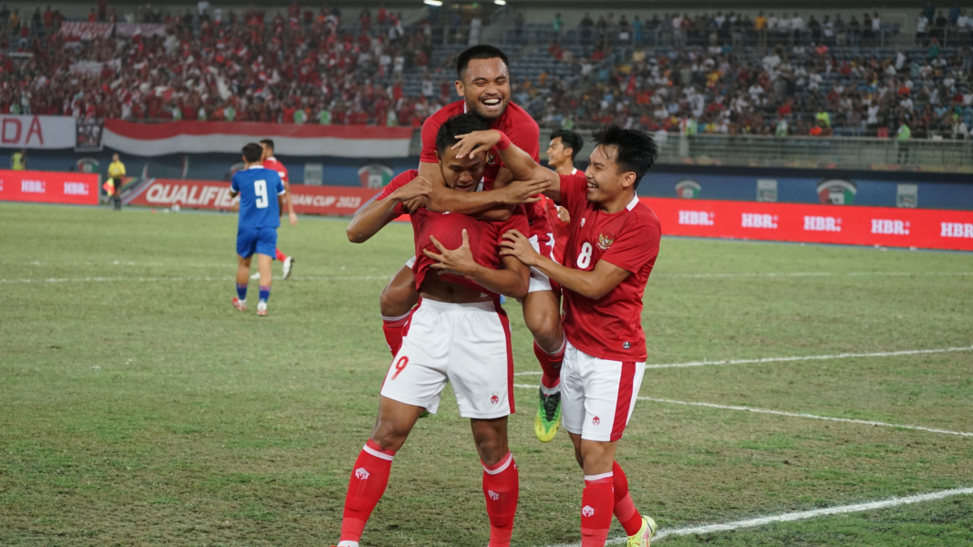 Indonesia lolos ke putaran final Piala Asia 2023 setelah menang dari Nepal 7-0, Rabu (15/6/22).