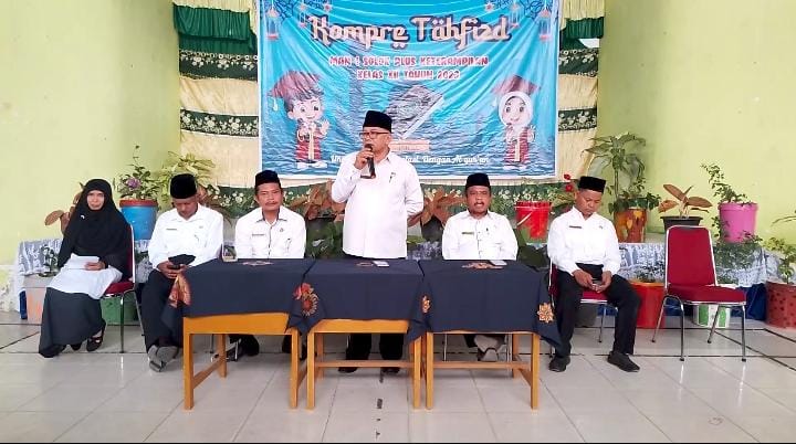 Kompre tahfizh 3 juz bertajuk ‘Unggul dan Berprestasi dengan Al-qur’an’, Senin (27/2/23).