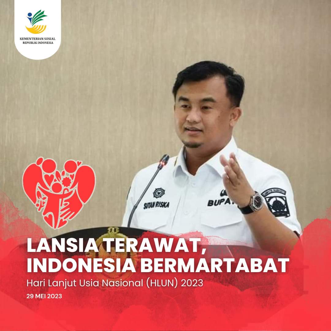 Sutan Riska mengajak masyarakat Dharmasraya memasang twibbon HLUN ke-27.