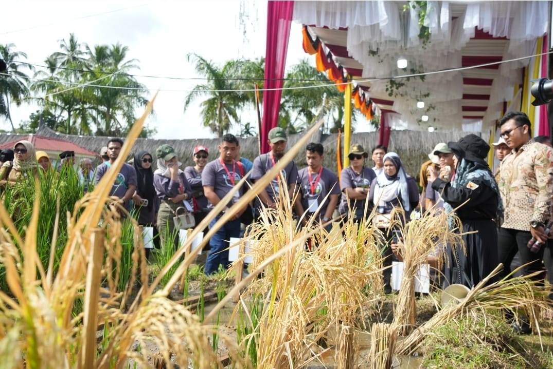 Fieldtrip ASEAN Farmer Pekan Nasional (PENAS) Petani Nelayan XVI, Senin (12/6/23).