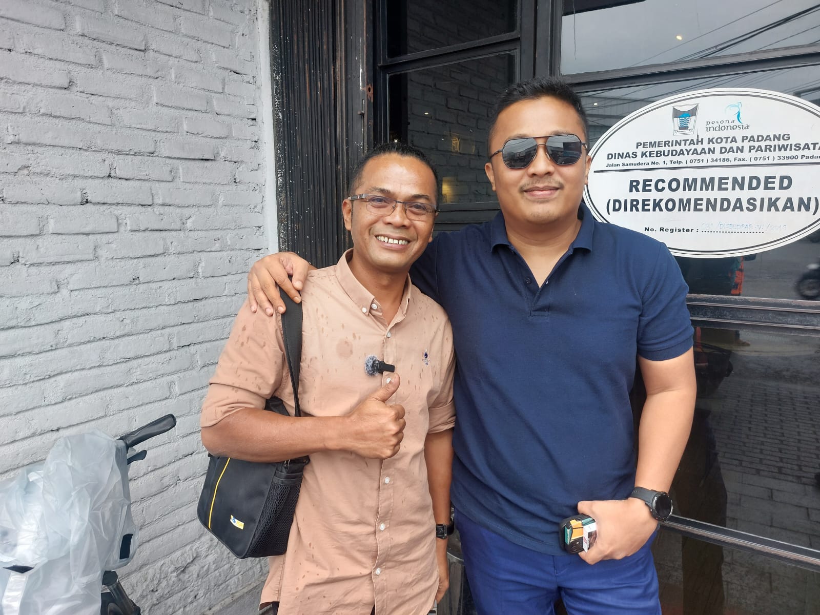 Syam Chaniago bersama Vasko